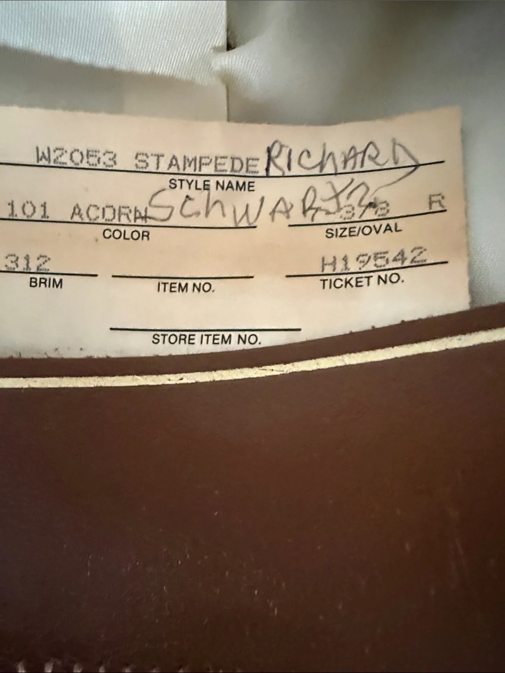 Vintage Stetson Stampede Cowboy Hat